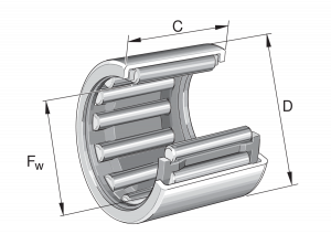 SCE2-1/2-4-HLA | Needle Roller Bearings and Cage Assemblies