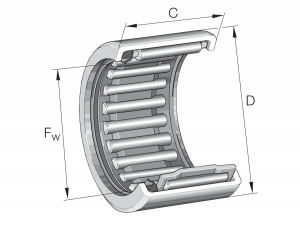 SCE129-P-L472/80 | Needle Roller Bearings and Cage Assemblies