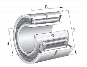 NA4908-2RSR-RR-XL | Needle Roller Bearings