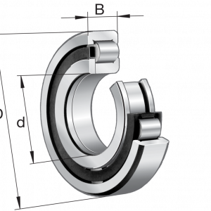 NUP208-E-XL-M1 | Precision Cylindrical Roller Bearings