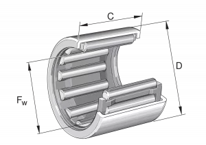 SCE66-RR | Needle Roller Bearings and Cage Assemblies
