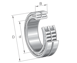SL024920-A | Precision Cylindrical Roller Bearings