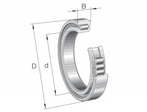 SL182922-B-XL | Precision Cylindrical Roller Bearings