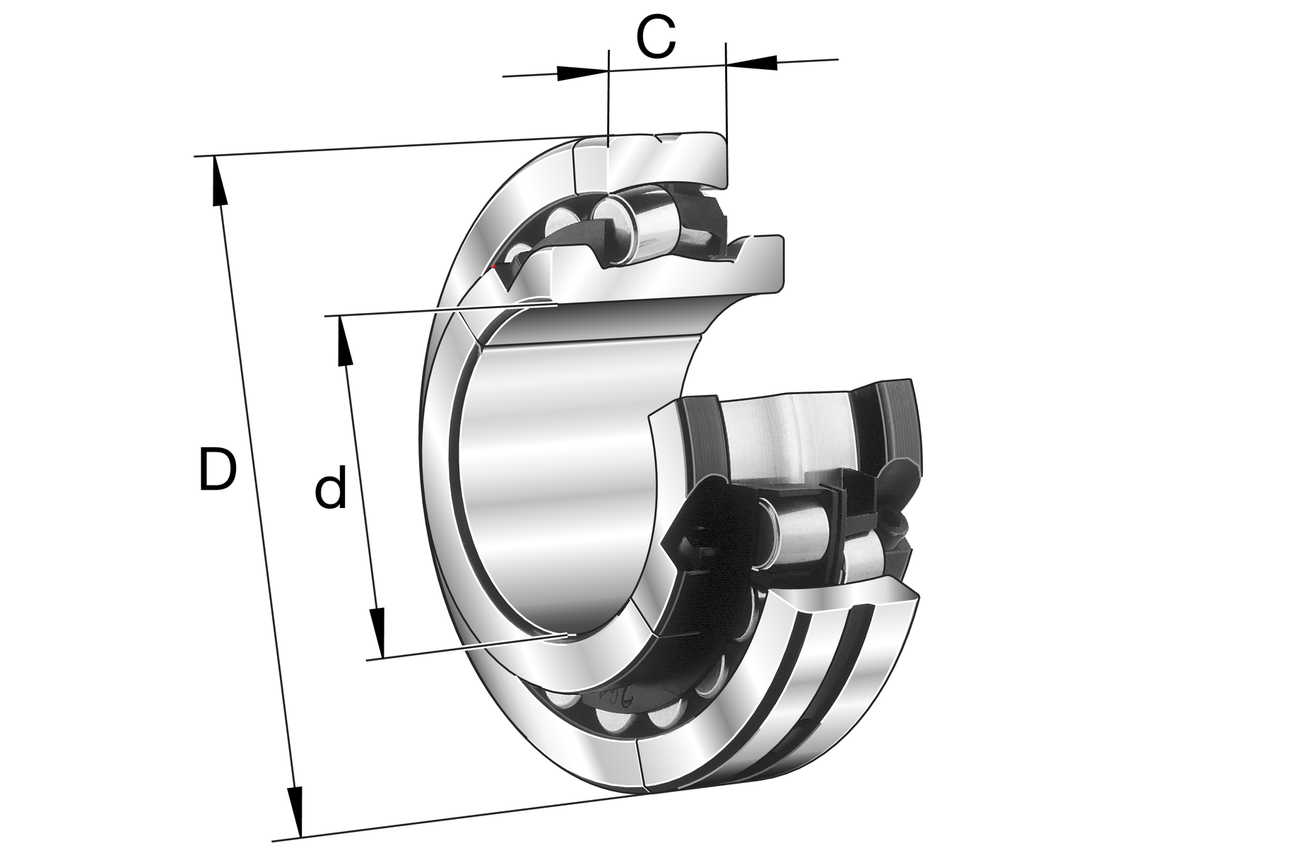 Double-row Crossed Roller Bearing DCBT type | E Chee Machine Tools Co., Ltd.