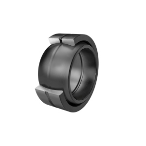 A black bearing ring on a black background.