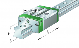 KWVE20-B-ESC | Linear Guides & Carriages