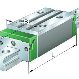 KWVE25-B-H-ADK-V0-G1 | Linear Guides & Carriages