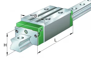 KWVE25-B-H-ADK-V0-G2 | Linear Guides & Carriages