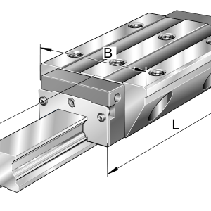 KWVE25-B-L-UG-V1-G1 | Linear Guides & Carriages