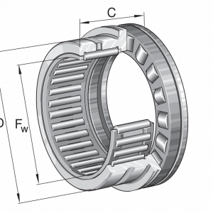 NKXR15-XL | Needle Roller Axial Cylindrical Roller Bearings
