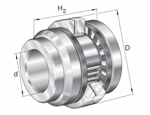 ZARN2052-L-TV-A | Needle Roller Axial Cylindrical Roller Bearings