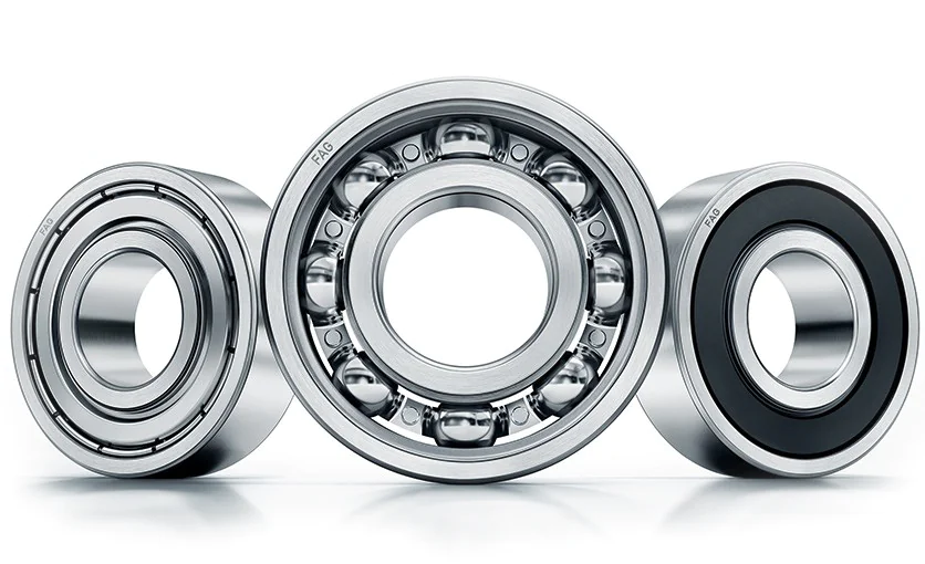 The comparison between sleeve bearing and ball bearing.