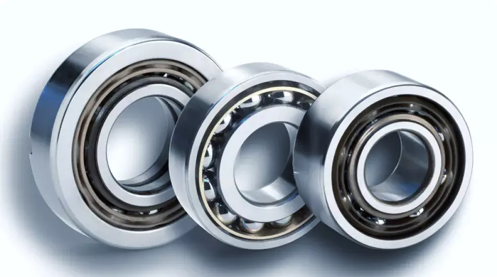 What are the basic types of bearings?