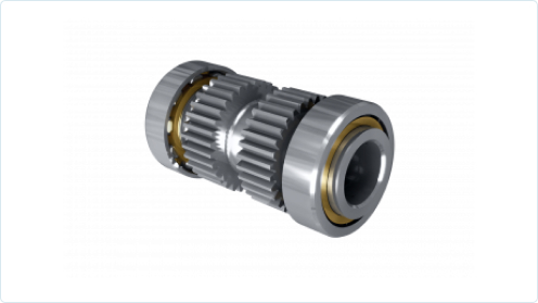 Duplex rolling bearing assembly