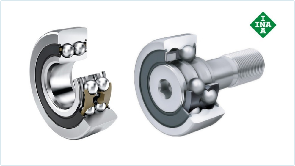 INA Track roller bearings and Thick-Walled double row Ball bearings