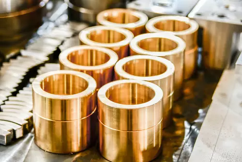 Bronze Bushings For Plunger Hydraulic Pumps Made On A Cnc