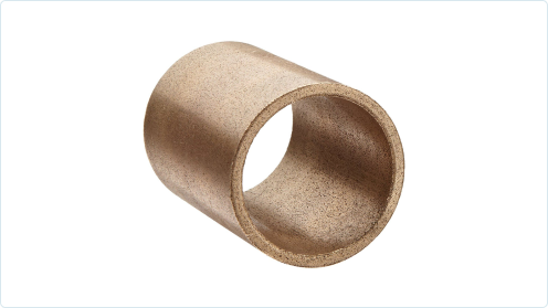 Bronze or iron self-lubricating bearings