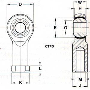 CTFDL5Y | Rod Ends