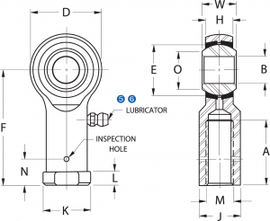 HFXL10G | Rod Ends