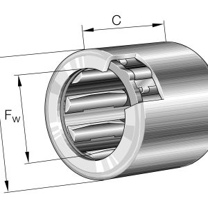 HF1616-L564 | Drawn Cup Roller Clutch