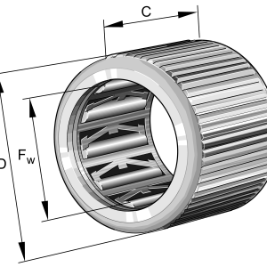 HF0406-KF-R-A-L564 | Drawn Cup Roller Clutch