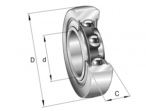 LR606-2RSR-HLC | Cam Followers & Yoke Rollers