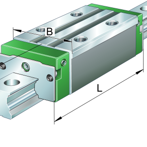 KWVE15-B-S-UG-V1-G1 | Linear Guides & Carriages