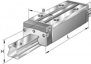 KWVE20-B-SL-V1-G3 | Linear Guides & Carriages