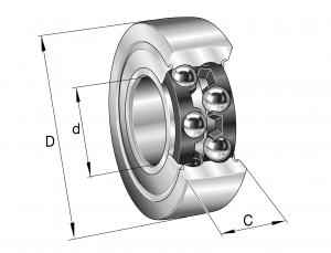 LR5304-2Z-TVH-XL | Cam Followers & Yoke Rollers