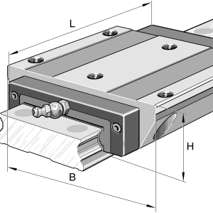 KWVE15-W-UG-RROC-V2-G3 | Linear Guides & Carriages