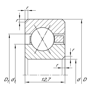 CSXD100-HLE | Four Point Contact Ball Bearings