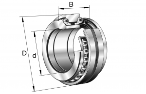 234416-M-SP | Axial Angular Contact Ball Bearings