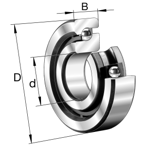 7602015-TVP | Axial Angular Contact Ball Bearings