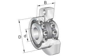 ZKLFA1563-2RS | Axial Angular Contact Ball Bearings