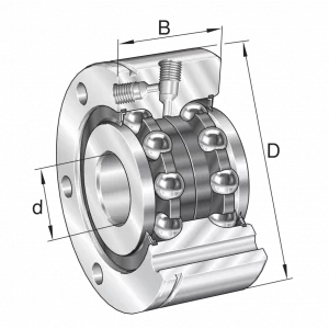 ZKLF40100-2RS-XL | Axial Angular Contact Ball Bearings