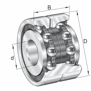 ZKLN0624-2RS-XL | Axial Angular Contact Ball Bearings