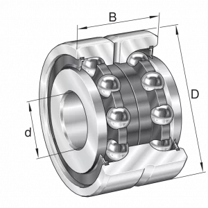 ZKLN3062-2RS-XL | Axial Angular Contact Ball Bearings