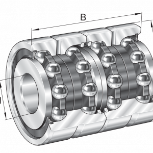 ZKLN5090-2RS-2AP-XL | Axial Angular Contact Ball Bearings