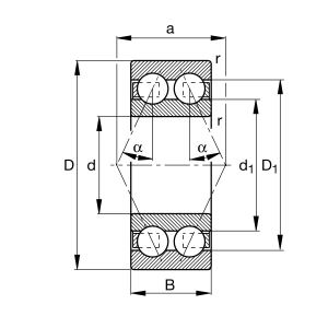 3206-BD-XL-TVH | Bearings