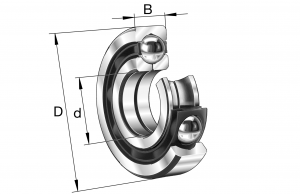 QJ212-XL-MPA-C2 | Four Point Contact Ball Bearings