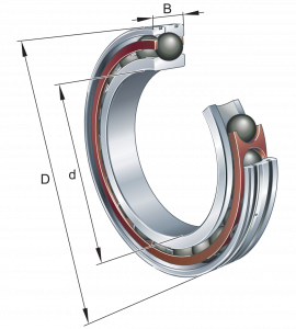 HC7020-EDLR-T-P4S-UL | Super Precision Angular Contact Bearings