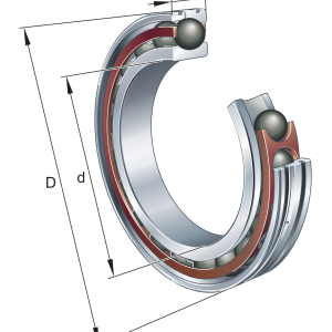 HCB7019-EDLR-T-P4S-UL | Super Precision Angular Contact Bearings