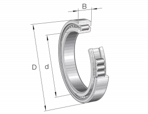 SL182936-B-XL | Precision Cylindrical Roller Bearings
