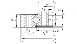 VA160235-N-ZT | Four Point Contact Ball Bearings