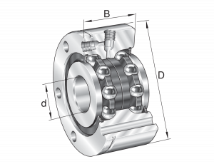 ZKLF80165-2Z-XL | Axial Angular Contact Ball Bearings