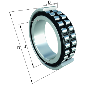 NN3016-D-TVP-SP-XL | Precision Cylindrical Roller Bearings