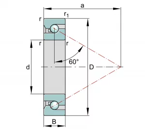 BSB4090-SU-XL | Axial Angular Contact Ball Bearings