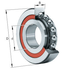 BSB3062-2Z-SU-XL | Axial Angular Contact Ball Bearings