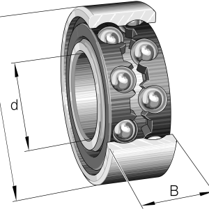 4214-B-TVH | Radial Ball Bearings