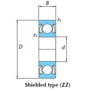 6005-ZZC3/L627 | Radial Ball Bearings